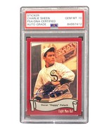 Charlie Sheen Signed 1988 Pacific #76 Eight Men Out Trading Card PSA/DNA... - £154.49 GBP
