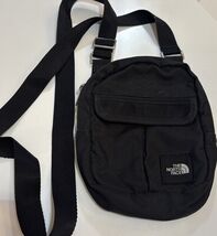 The North Face Black Crossbody Shoulder Bag Travel Everyday Avae Snap Front - $18.99