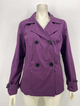 Merona Womens  Purple Light Weight Jacket, Sie Large - £10.77 GBP
