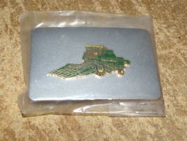 vintage john deere combine belt buckle in the package new - £14.84 GBP