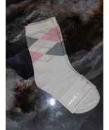 Janie And Jack White Argyle Special Occasion Socks Size 2t TO 3 Girl&#39;s NEW - €5,49 EUR