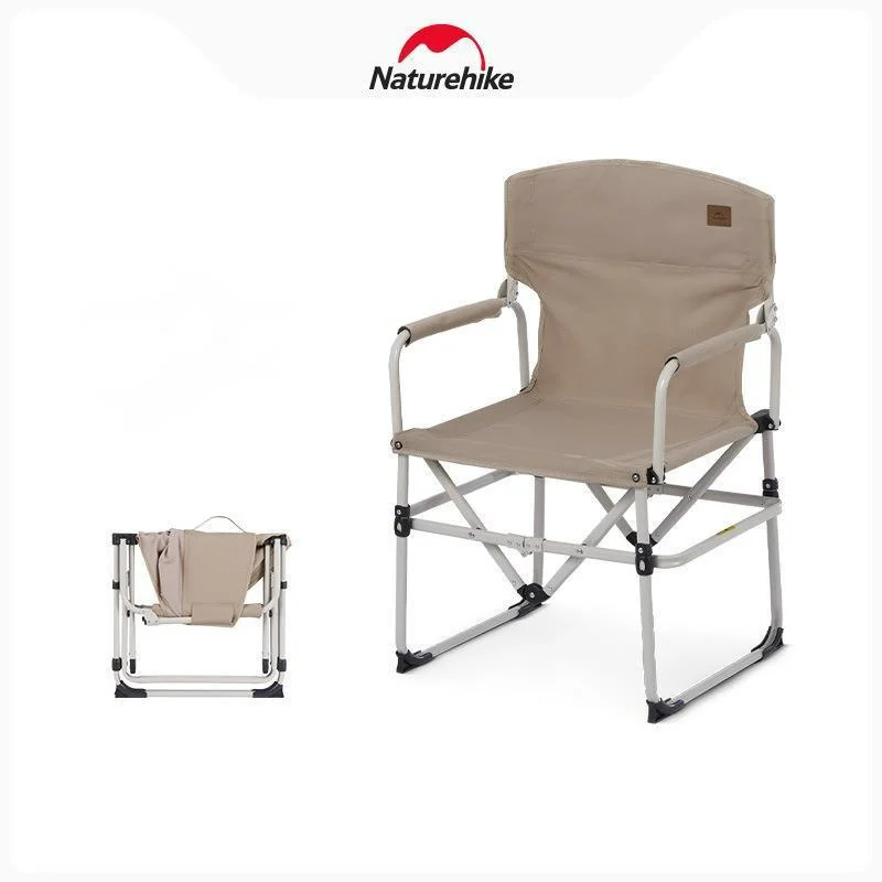 Naturehike 2023 New V-shaped Folding Director Chair Outdoor Portable Camping - £157.49 GBP