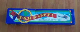 Take Off Geography Board Game  Dice, Airplanes NO CARDS - £15.48 GBP