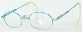 Ivko Baby&#39;z IVB03 12 Turquoise Blue /LIME Eyeglasses Glasses Kids 38-15-145mm - $29.70