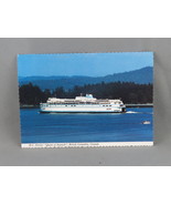 Vintage Postcard - MV Queen of Saanich Ferry - Peacock Postcard - £11.27 GBP