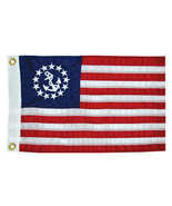 Taylor Made 16&quot; x 24&quot; Deluxe Sewn US Yacht Ensign Flag - £33.14 GBP