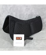 Correction Half Saddle Pad Memory Foam ECP Cotton Pockets Black Horse Eq... - £59.74 GBP