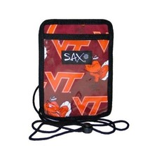 Vintage Virginia Tech VT Hokies College NCAA Badge Holder ID Name Card by SAX - £7.88 GBP