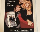 First Wives Club Tv Guide Print Ad Goldie Hawn TPA12 - £4.72 GBP
