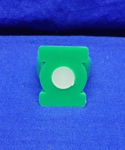 Vintage Green Lantern Promo Ring Glow In The Dark Center - £10.37 GBP