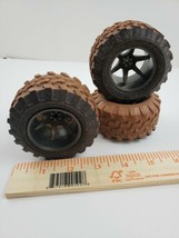 Repalcement RC Crawler Mudder Wheels 3 1/4&quot; wide x 1 3/4&quot; Remote Control... - £7.56 GBP