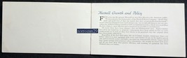 1918 Maxwell FULL-LINE Vintage Original Kleine Verkaufsprospekte -USA-... - £36.57 GBP