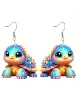Cartoon Turtle Earrings Marine Life Ladies Jewelry - $6.76
