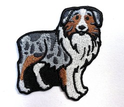 Australian Shepherd Dog Patch Iron on No Name - $6.50