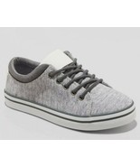 Cat &amp; Jack™ ~ Youth Size 2 ~ Light Gray ~ Walter ~ Lace Up Casual Shoes/... - $42.10 CAD