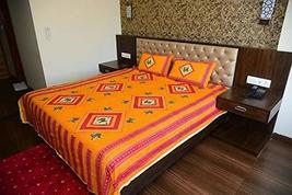 Traditional Jaipur Cotton Printed Reversible Duvet Cover, Sanganeri Jaip... - $41.99