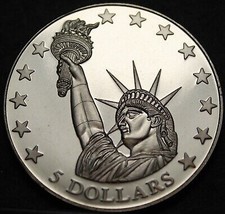Liberia 2006 Gem Cameo Proof~Lady Liberty - £10.90 GBP