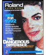 Roland Users Group Magazine, Michael Jackson Dangerous, New for 1992, Mu... - $551.91 MXN