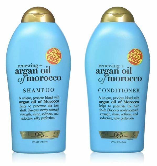 OGX Organix Argan Oil Shampoo +plus Conditioner 39 OZ. BONUS Gift Set! - £17.43 GBP