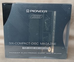 Pioneer 6-Disc Magazine Cartridge for Multi CD Changer PRW 1141 Black Ca... - $7.75