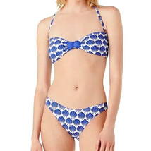 KATE SPADE NY SHELLS 2 PC SET BANDEAU CHEEKY Bikini Blue Berry SWIMSUITNWT! - £54.85 GBP
