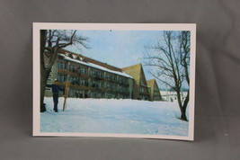 Vintage Postcard - Turbaza Ukraine Winter Lodge - V. Primchan - £14.87 GBP