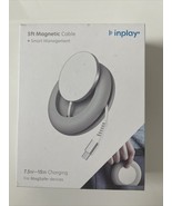 INPLAY Just Wireless 5ft Charging Cable for iPhone 14/13/12 W/ Smart Man... - $35.41 MXN