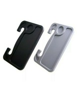 2 Trays Car Steering Wheel Tray Desk Laptop Drink Food Work Table BLACK ... - $27.99