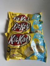 3 Summer  Hershey&#39;s Kit Kat Miniatures Crisp Wafers Lemon Crisp 8.4oz Bb 4/24 - $29.69