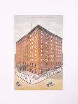 St Joseph MO State Hotel Robidoix Early 1900&#39;s Used Undivided Back - £4.66 GBP
