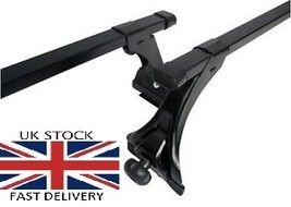Universal Car Rain Gutter Roof Rack Rails Bars Available in 6&quot; 9&quot; 11&quot; Drops - $1,235.96 MXN
