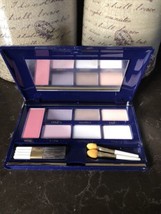 Vintage Estee Lauder Two In One Eyeshadow Compact Mirror Kit Blush All D... - $27.71
