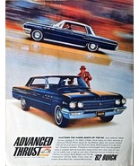 62 Buick advanced thrust flattens the floor 1962 Vintage Print Ad - $10.57