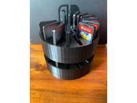 Nintendo Switch Stackable Game Card Stand Case with Switch Logo - Holds 16 Cartr - £7.99 GBP