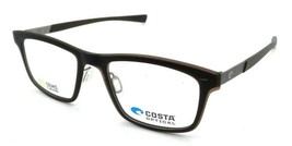 Costa Del Mar Eyeglasses Frame Pacific Rise 300 51-19-140 Translucent Dark Brown - £85.80 GBP
