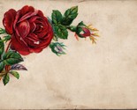 Embossed Floral Blank Postcard PC549 - £3.93 GBP