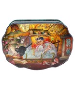 Fedoskino Hand Painted One of a Kind Russian Lacquer Box &quot;Baba-Yaga&quot; by ... - £1,164.67 GBP