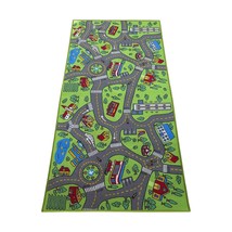 Kids Rug Carpet Playmat City Life Learn Have Fun Safe, Children&#39;s Educational - £22.64 GBP