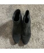 Blondo Valli Waterproof Black Suede Ankle Booties - $48.80 CAD