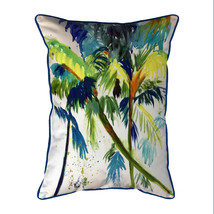 Betsy Drake Leaning Palm Large Indoor Outdoor Pillow 16x20 - £37.15 GBP