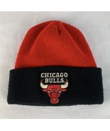 Vintage Chicago Bulls Hat Stocking Cap Beanie NBA Basketball Youth Kids 90s - £15.71 GBP
