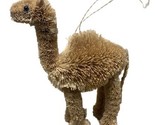 One Hump Camel Sisal  Christmas Tree Ornament 6 inche s high - £8.95 GBP