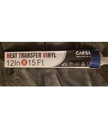 HTV Iron on Vinyl 12inch x15 Feet Roll by CAREGY Easy to Cut &amp; Weed Iron... - $188.77 MXN