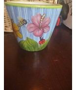 Floral Planter Blue/Green/Multi-Color Approx 6&quot; High-Brand New-SHIPS N 2... - €25,31 EUR