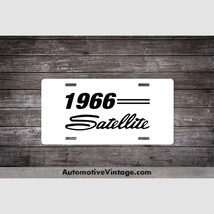 1966 Plymouth Satellite Car Model License Plate - $19.55