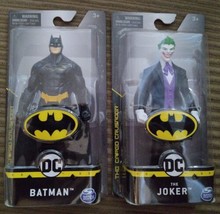 Spin Master DC The Caped Crusader Batman &amp; Joker 6&quot; Figures Set - £19.34 GBP