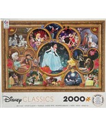 Jigsaw Puzzle, Disney Classics, 2000 Pcs, Orig Box, Ages 12+, 38 x 26&quot; - $553.37 MXN