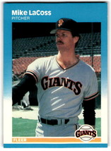 1987 Fleer #277 Mike LaCoss NM Near Mint Giants  ID:39043 - $1.67