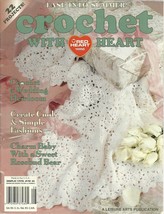 Crochet With Heart Leisure Arts Magazine June 2001 Volume 6 No. 2 - £5.57 GBP