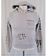 Star Wars Forever 21 Youth&#39;s Small Grey Pull Over Hoodie - $7.92